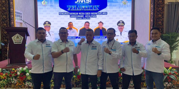 Pengurus JMSI Lhokseumawe Aceh Utara Resmi Dilantik, Sayuti Achmad Jabat Ketua