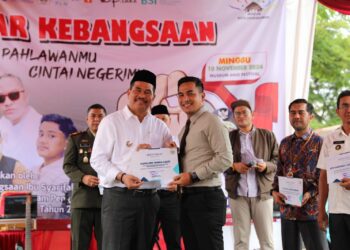 Penghargaan Hari Pahlawan untuk Kapolsek Banda Sakti