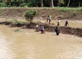 Telan APBA Rp 1,6 Miliar, Sungai Alue Masyik Masih Dangkal