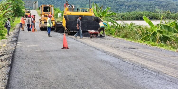 Proyek Reservasi Jalan Simpang Semadam-Lawe Alas Aceh Tenggara Dipertanyakan