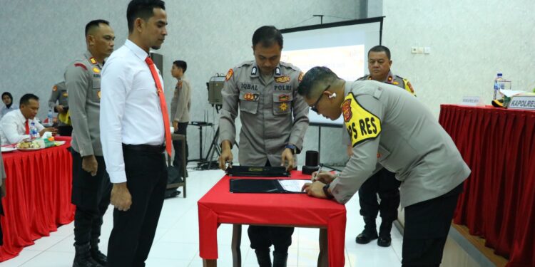 Polres Aceh Utara Sosialisasikan DIPA, Kelola 5,5 Miliar Untuk Tahun 2025