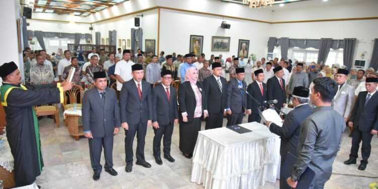 Pemkab Aceh Utara Lantik 8 Pejabat JPT Pratama