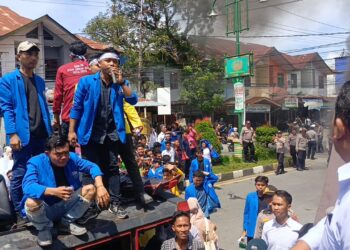 Mahasiswa Aceh Tenggara Demo, Tolak Efisiensi Anggaran Merugikan