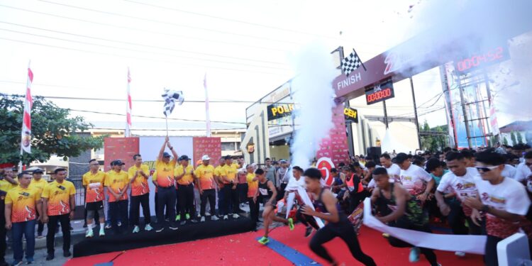 Dua Ribuan Peserta Ramaikan Bhayangkara Run 2025, Kapolda Aceh: Bukti Kondusifitas Kamtibmas untuk Event Skala Besar