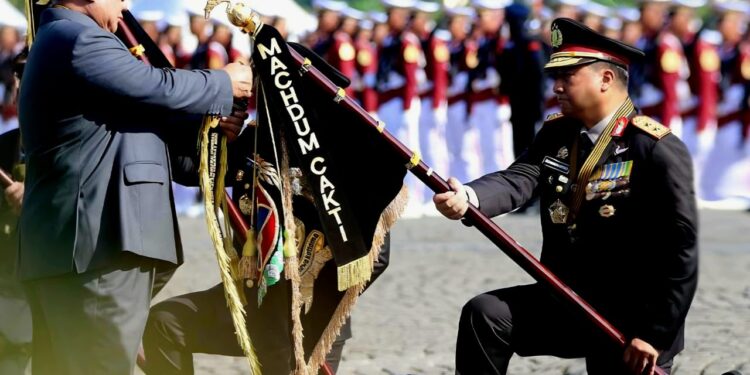 Polda Aceh Raih Tanda Kehormatan Nugraha Sakanti dari Presiden