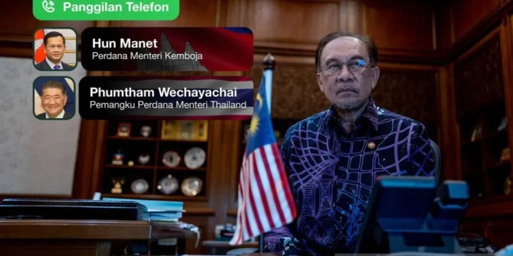 PM Anwar Fasilitasi Negosiasi Thailand-Kamboja di Putrajaya