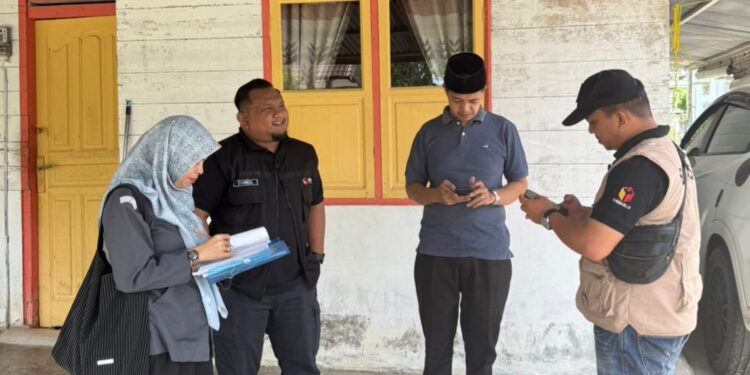 Bawaslu Aceh Utara Lakukan Uji Petik Data Pemilih Berkelanjutan