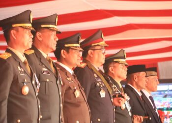 Kapolda Aceh Ikuti Upacara HUT ke-80 Kemerdekaan RI di Blang Padang