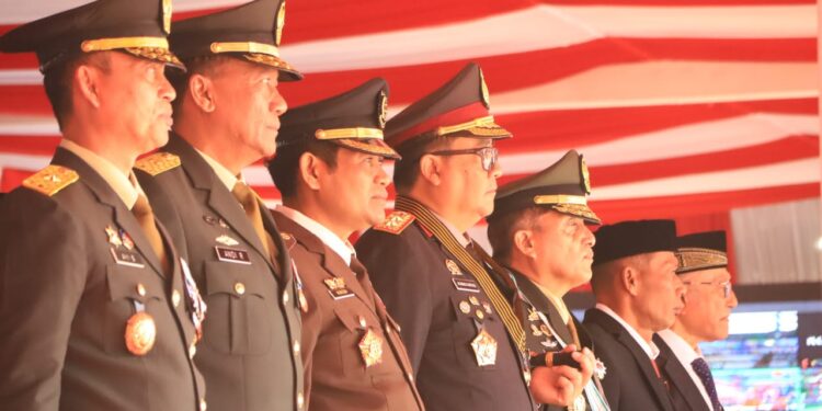 Kapolda Aceh Ikuti Upacara HUT ke-80 Kemerdekaan RI di Blang Padang