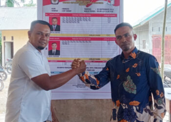 Saiful Bahri Terpilih sebagai Keuchik Gampong Cot Barat Tanah Luas, Raih 130 Suara