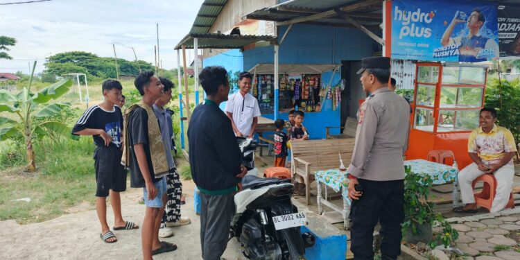 Polsek Banda Sakti Gelar Patroli Cegah Balap Liar di Waduk Pusong Saat Salat Jumat
