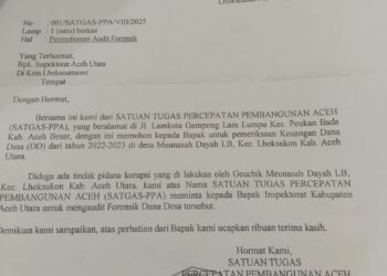 Koordinator Satgas PPA Dukung Pemanggilan Geuchik Dayah LT ke Inspektorat Aceh Utara