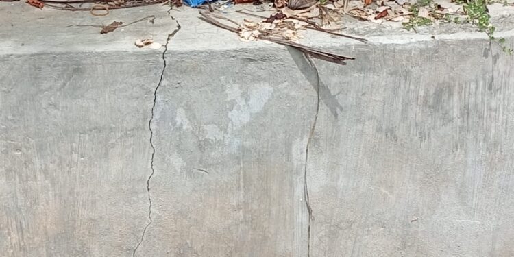 Baru Selesai, Proyek Drainase Rp1,4 Miliar di Lhokseumawe Sudah Retak: Kualitas Pekerjaan Dipertanyakan