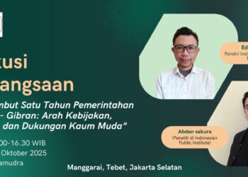 Mahasiswa Adakan Diskusi Publik Beri Dukungan 1 Tahun Pemerintahan Prabowo-Gibran