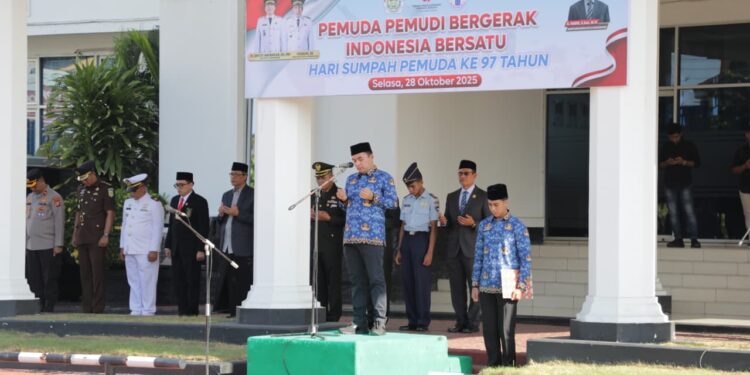 Wali Kota Lhokseumawe Pimpin Upacara Hari Sumpah Pemuda Ke. 97 Semangat Persatuan Peran Pemuda dalam Membangun Bangsa