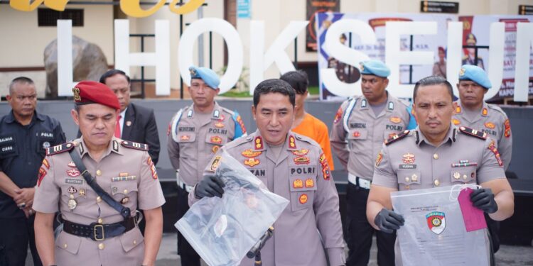 Polres Lhokseumawe Tangkap Satu Pelaku Penembakan di Alue Lim Empat Lainya DPO