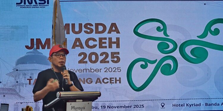 Hendro Saky Terpilih Kembali Pimpin JMSI Aceh Periode 2025 – 2030