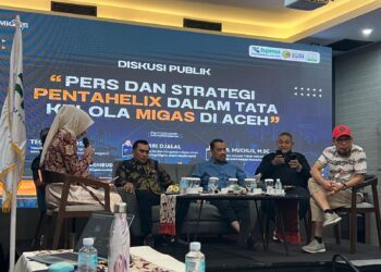 Diskusi Pojok Migas Aceh Bahas Peran Pers dan Strategi Pentahelix dalam Tata Kelola Migas