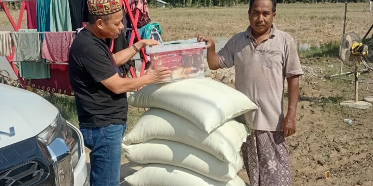 PWI Lhokseumawe dan JMSI Salurkan Bantuan untuk Masyarakat dan Wartawan Terdampak Bencana