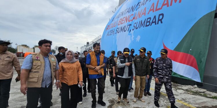 Bantuan Kemanusiaan Tahap Kedua Senilai 75 Miliar Tiba di Aceh