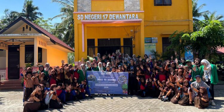KKN-PPM XXXVIII Unimal Gelar Program “Goes to School” di SD Negeri 17 Dewantara