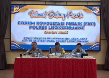 Polres Lhokseumawe Perkuat Komunikasi dan Tingkatkan Kualitas Pelayanan Publik