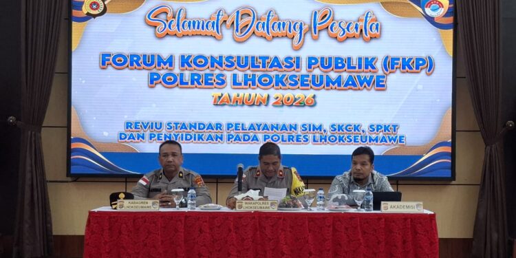 Polres Lhokseumawe Perkuat Komunikasi dan Tingkatkan Kualitas Pelayanan Publik