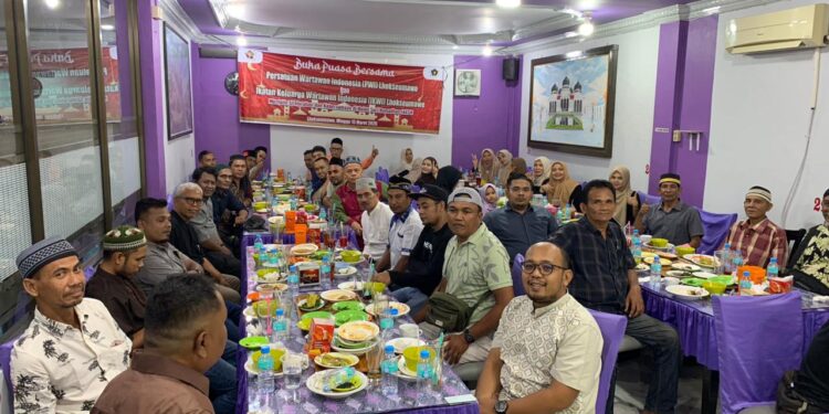 45 Anggota Hadir, PWI Lhokseumawe Manfaatkan Ramadhan untuk Pererat Silaturahmi Wartawan
