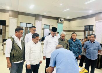 TA Khalid Saksikan Penandatanganan Kerja Sama Pengelolaan TWA Tugu KM Nol Sabang