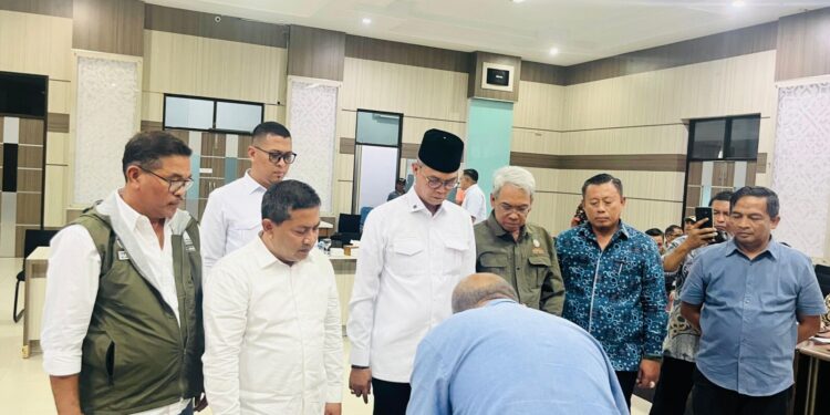 TA Khalid Saksikan Penandatanganan Kerja Sama Pengelolaan TWA Tugu KM Nol Sabang