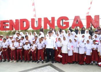 Bupati Aceh Utara Hadiri Peresmian Bendungan Krueng Keureuto oleh Presiden Prabowo