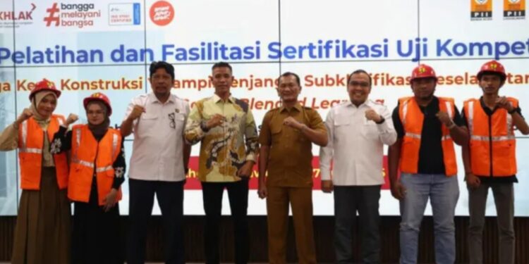 Wabup Aceh Utara Buka Pelatihan dan Uji Kompetensi Tenaga Kerja Konstruksi