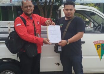 PWI Lhokseumawe Resmi Laporkan Dugaan Pemukulan Wartawan oleh Anggota TNI ke Denpom