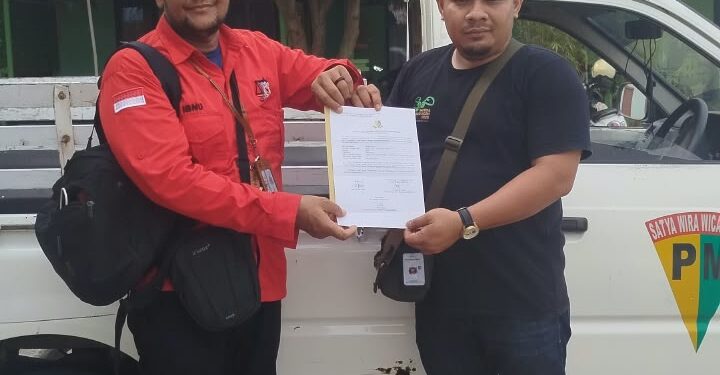 PWI Lhokseumawe Resmi Laporkan Dugaan Pemukulan Wartawan oleh Anggota TNI ke Denpom
