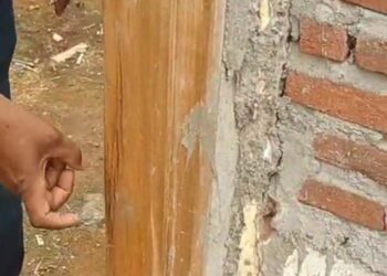 Anggaran Rp1,6 Miliar, Revit SDN 13 Jambo Aye Gunakan Kayu Kualitas Rendah